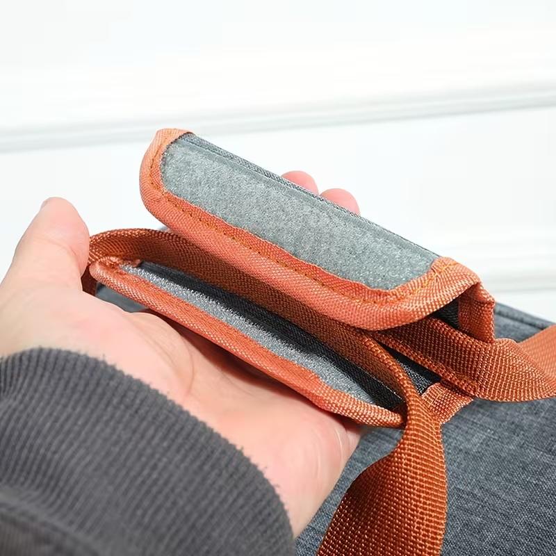 1 Stuks Geïsoleerde Lunchtas, Grote Capaciteit Dubbellaagse Geïsoleerde Tote Bag, Geschikt Voor Picknicks, School En Werk.