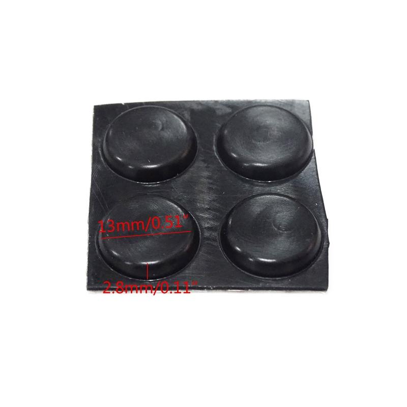 4Pcs Laptop Cooling Stand Heat Reduction Pad For PC Laptop Soft Silicone Feet Holder Notebook Support Bracket