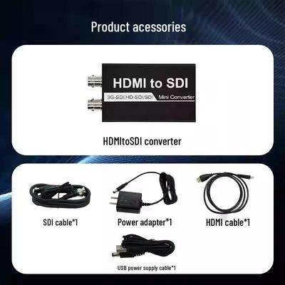 3G/HD/SD-SDI To HDMI Converter with Camera Monitor Switcher 1080p