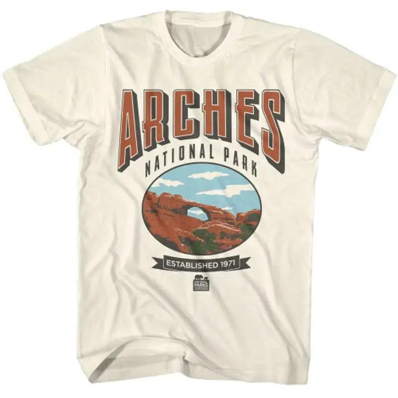 

National Parks Arches Natural Adult Classic T Shirt S разноцветный