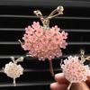 Diamond-Studded Ballerina Car Vent Fragrance Clip Cartoon Car Decorative Ornament Clip Air Freshener Conditioning Interior N6H9