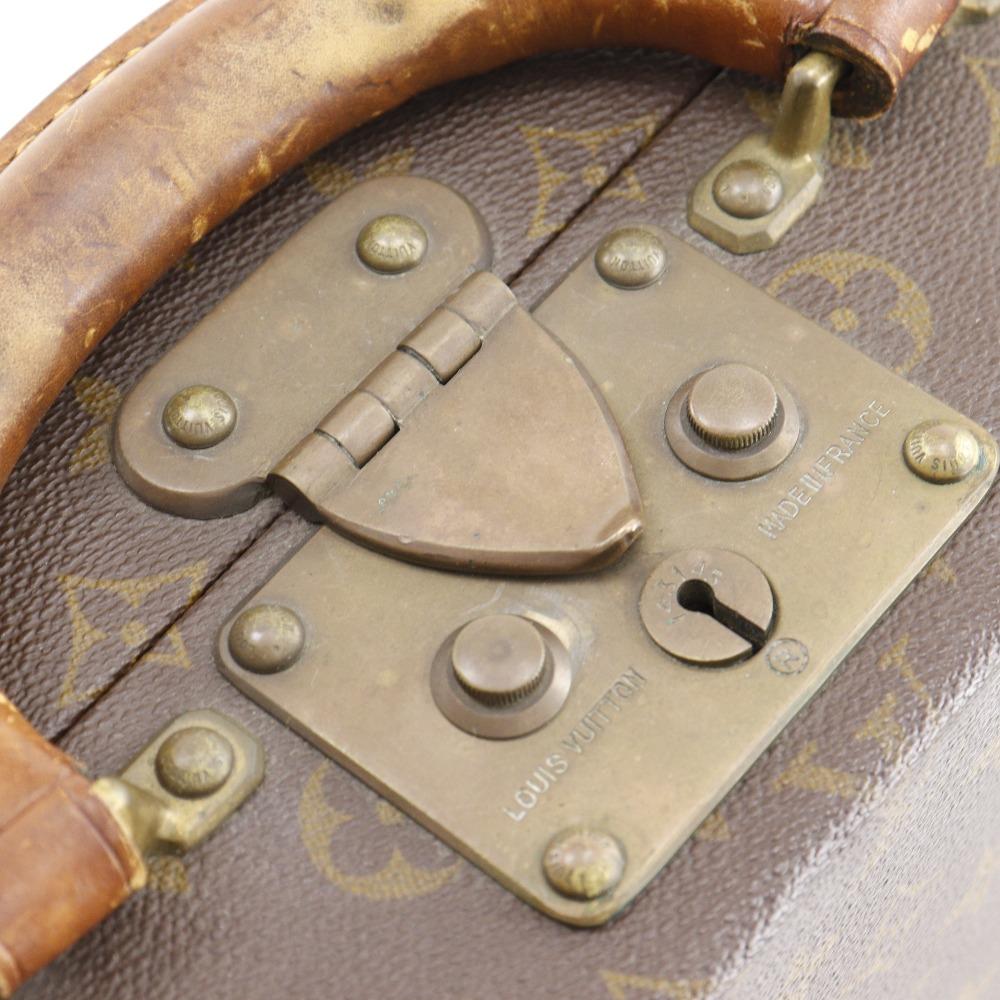 LOUIS VUITTON President trunk M53012 Attache case vintage Monogram canvas unisex Used