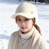 Thickened Winter Hat Warm Baseball Cap Casual Knitted Hat  Outdoor