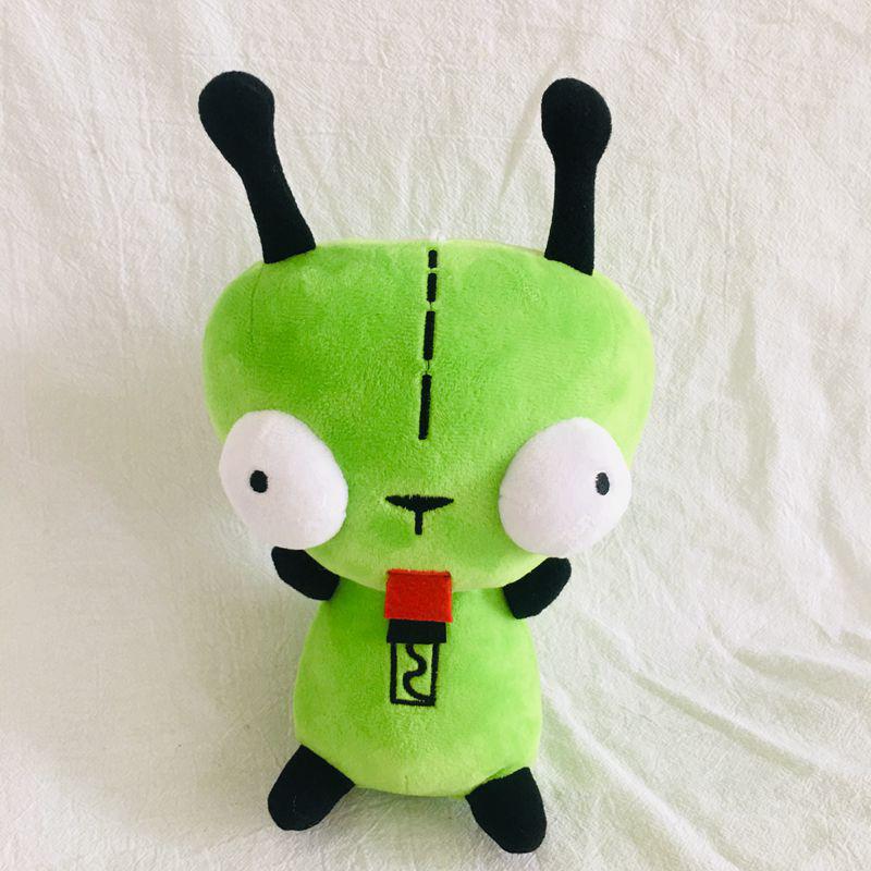 Invader Alien Zim Dog Suit Gir Robot Stuffed Plush Doll Figure Soft Toy Gift Kid