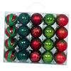 40Pcs Christmas Ball Ornaments Decorations Crafts Decorative Shatterproof Home Decor Baubles for
