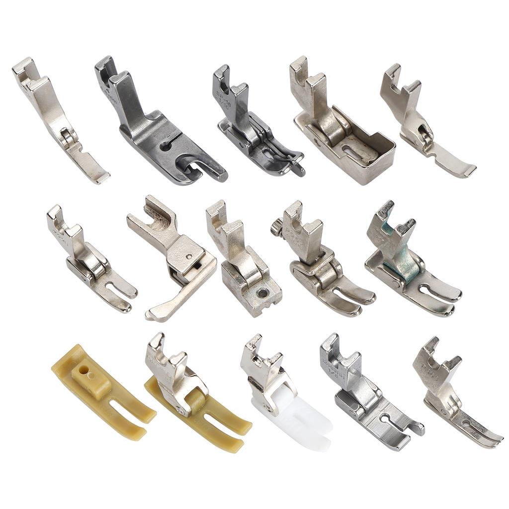 Presser Foot MultiFunctional Lockstitch Sewing Machine Accessories Replacement with Screws