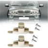 [Replacement] 2pcs Sun Visor Clip Clips Holder Brackets Mount Sun Visor Clip for BMW 3 5 7 Series E46 E38 E39 E53 X5 Replace Car Accessories