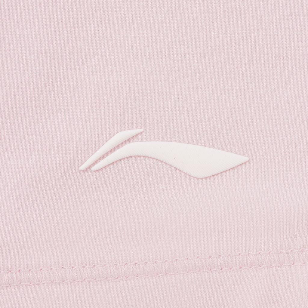 Li Ning Fitness Serie Eisgefühl Bequem Feuchtigkeitstransportierend Rundhals Logo T-Shirt Damen T-Shirt ATSW182-3