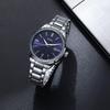 BUREI Analog Quartz Simple Date Easy To Stainless Popular Business Day Gift Men's Watch, Blue, Display, Waterproof, Read, Steel, Brand, Stylish,