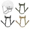 Helmet Chin Strap Easy to Install Adjustable with Fixing Screws for Ach