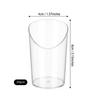 80ml Dessert Cups Mousse Pudding Container Food Grade Plastic Clear Disposable
