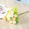 Artificial Rose Small Bud Christmas Decorations DIY Heads