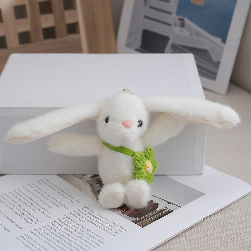 

Плюшевый кролик Живой брелок Милая кукла-кролик Для свадеб и игривый подарок Коллекционерам