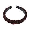 Synthetic Wig Twist Braided Headband Bohemian Elastic Non-slip Hair Bands  For Women And Girl