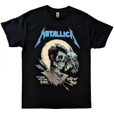 Metallica Unisex Adult Sad But True Poster Cotton T-Shirt