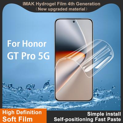 Voor Honor GT Pro 5G Glas IMAK Hydrogel Film 4e Generatie Volledige Dekking Schermbeschermer
