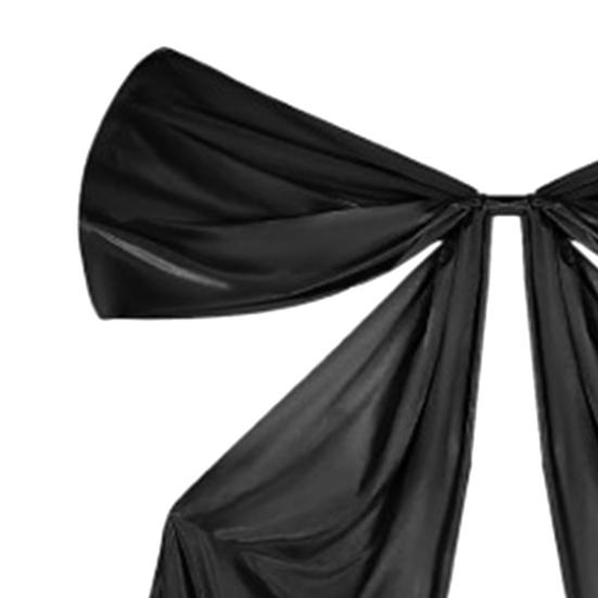 Bow Tie Smooth Satin Oversized Bow Decor Holiday Party Decoration Living Room Bedroom Garden