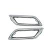 Chrome Rear Bumper Trim Tail Pipes Muffler Frame FOR CHANGAN CS55 2017 2018 2019