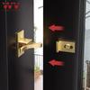 1PCS Bird Shaped Buckle 28*16mm Door Window Compact Brass Spring Latch Lock Retro Cabinet Elbow Buckle Low Noise Home Hardware