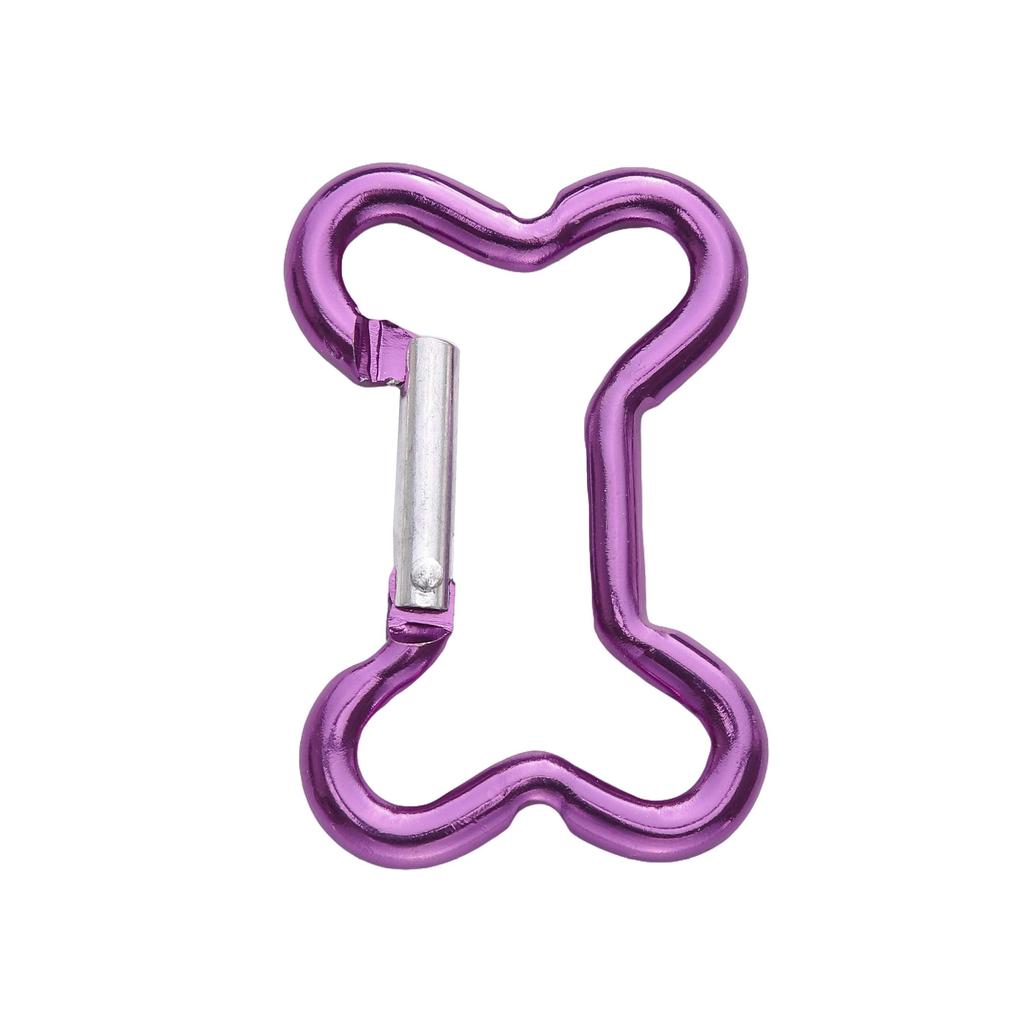 1pc Mountaineering Buckle Love Star Buckle D-Shaped Buckle Color Backpack Buckle Aluminum Keychain DIY Accessories