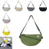 Childrens Cotton Crossbody Bag With Solid Color Design And Letter Decoration For Kindergarten Kids