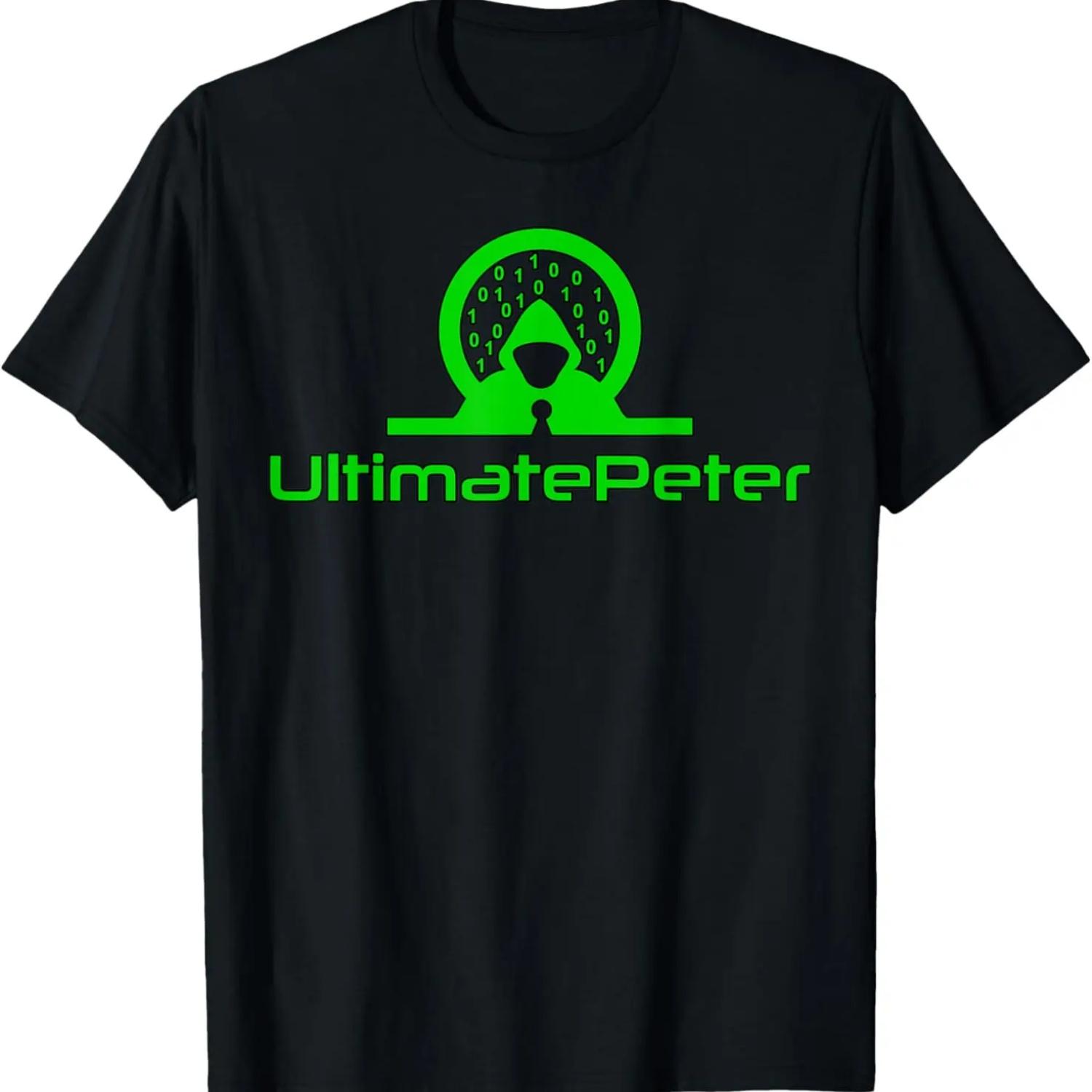 

UltimatePeter Hacker Awareness Shirt for Hacking Tutorials T-Shirt S чёрный