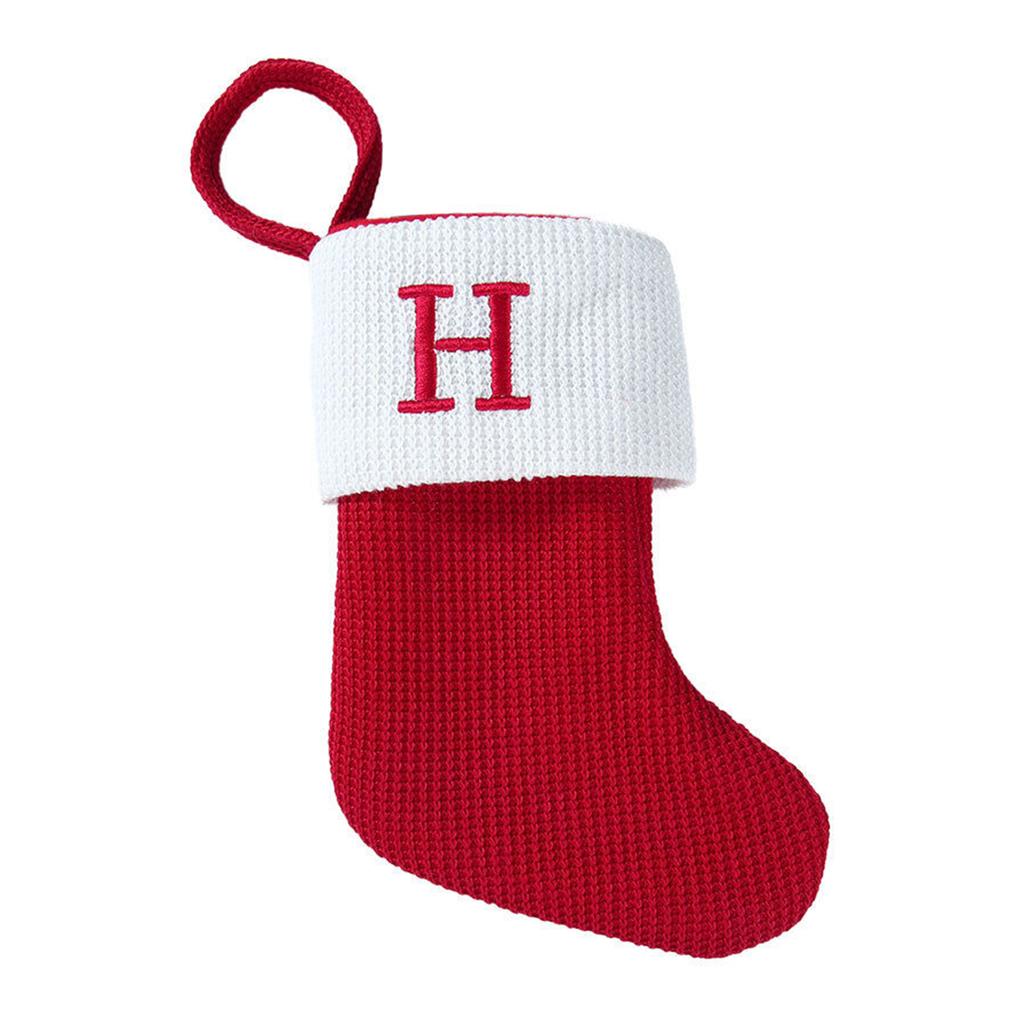 Christmas Letter Knitting Socks Christmas Tree Ornaments Christmas Decorations For Home 2025 Navidad Noel 2026 Xmas Gift