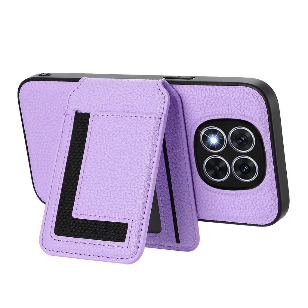 Funda tipo cartera de cuero 2 en 1 con ranura para tarjetas desmontable para Xiaomi Redmi Note 14 Pro Plus 14C 14T 13 13T 13C con cierre magnético vertical.