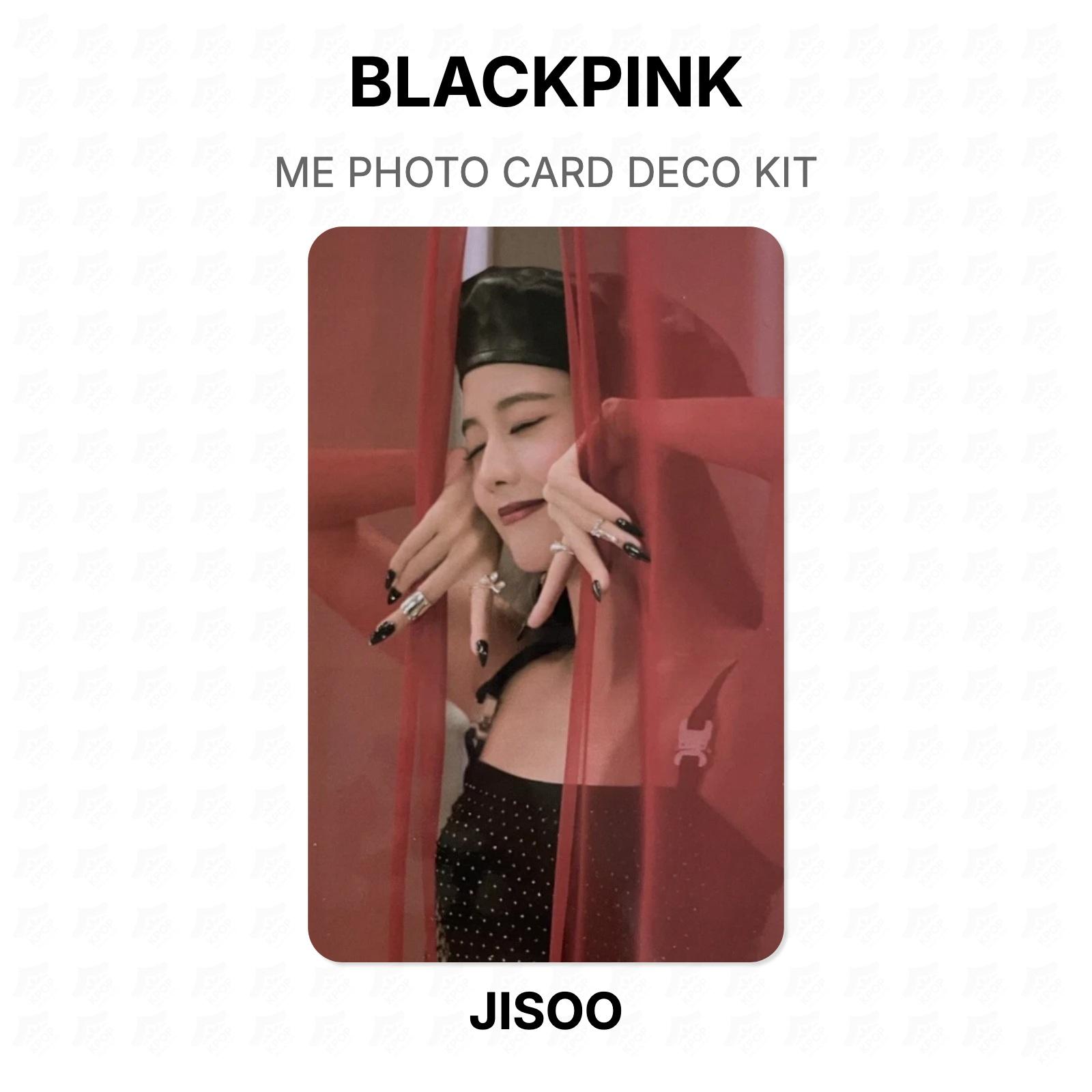 BLACKPINK ME PHOTO CARD DECO KIT Official Photocard JISOO