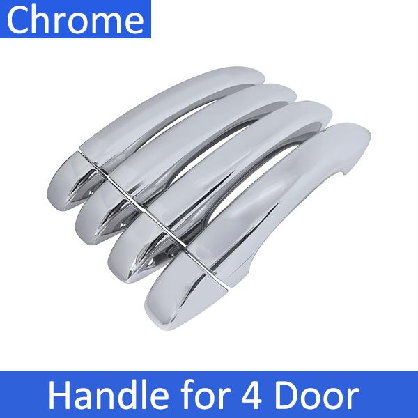 For Renault Megane 4 MK4 IV 2016 2017 2018 2019 2020 Chrome Door Handle Cover Car Styling Accessories Protective Film Stickers