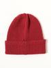 Beams Boy Women's Cotton Linen Watch Cap, Red Free