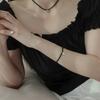 SUIOVE Heart wave Bracelet (black)