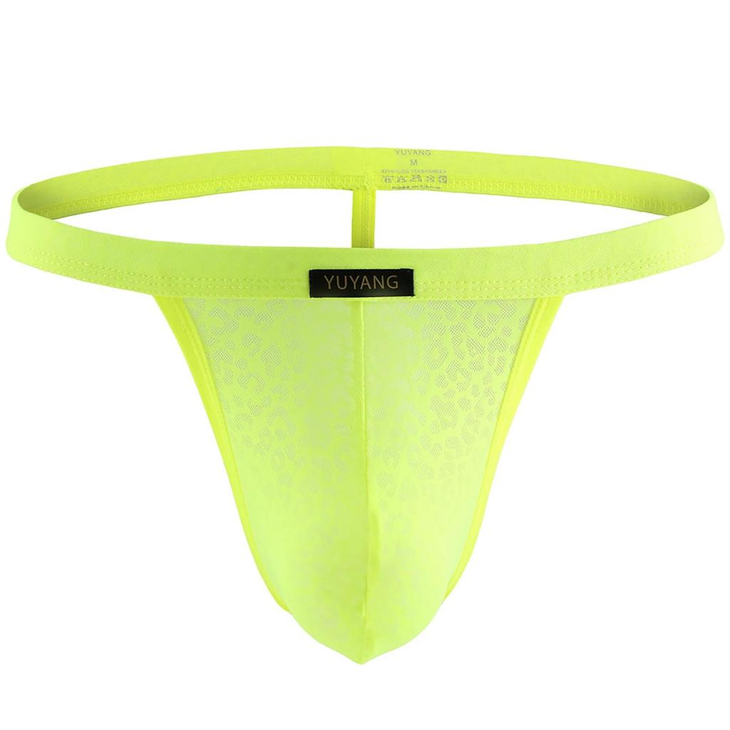Herren-Spitze, sexy T-Rücken, Nylon-Mesh-Sexy-Unterwäsche