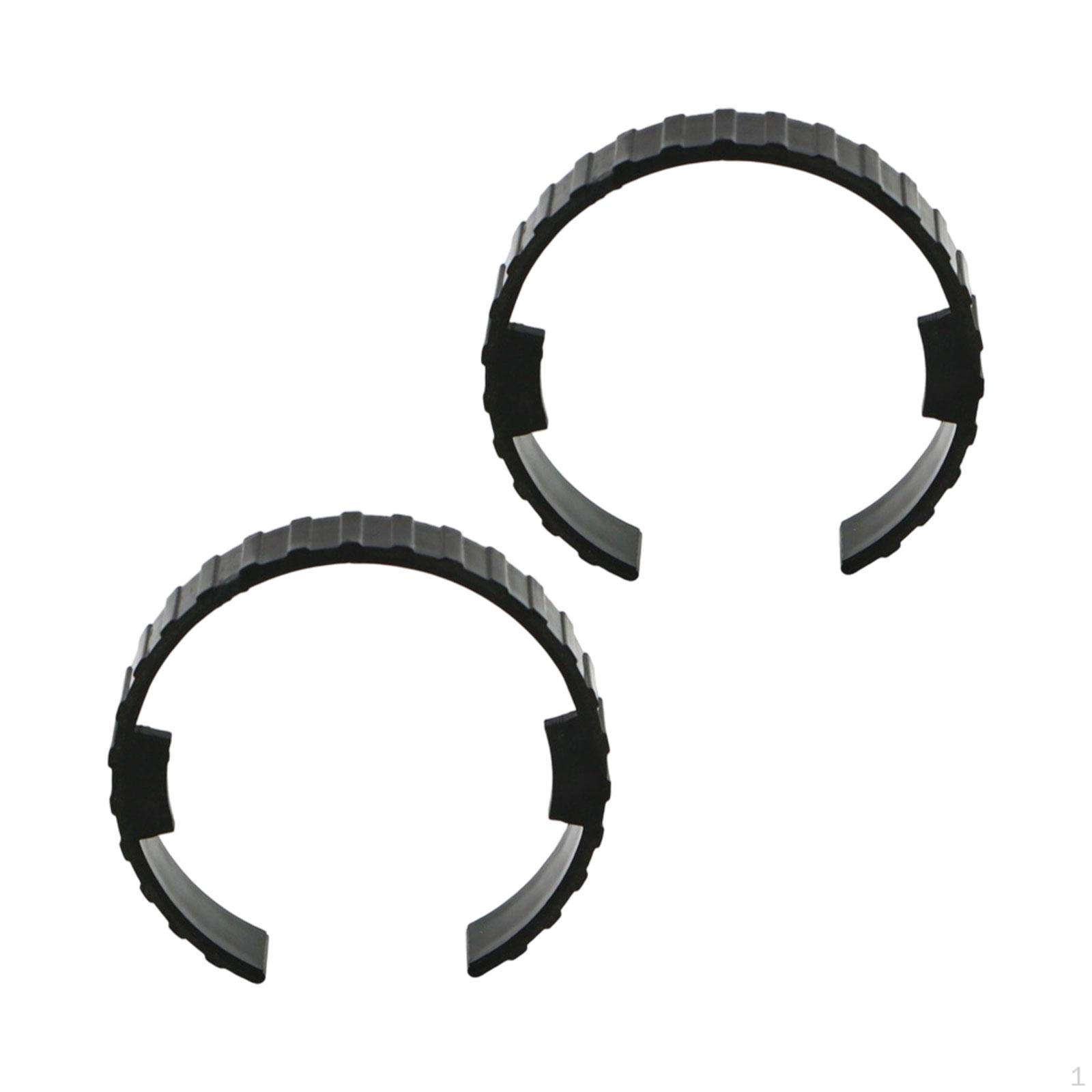 

2 Pieces Dryer Hose Spare Rings Connector Buckle Sturdy Pet Blower Accessory Fittings Style A