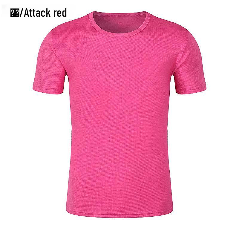 Custom Quick-Dry Round-Neck T-Shirts: Short-Sleeve Class Uniforms, Election Shirts, Summer Workwear, Cultural Shirts with Printed Logos