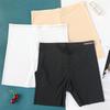 Large Size Women's Summer Ice Silk Seamless Safety Pants To Prevent Exposure High Waist Ultra Thin Boxer Briefs