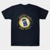 Herren Schwarzes Print-T-Shirt Wibbly Wobbly Timey Wimey No-Cut Transferpapier Druck Baumwoll-T-Shirt