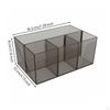 Acrylic Pen Holder MultiFunctional Transparent Pencil Storage Box Desktop Stationery Organizer for