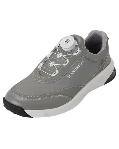 St. Andrews Women s Golf Shoes (Spike Dial) - Medium Size, Gray (Product Code: 042-5992302)