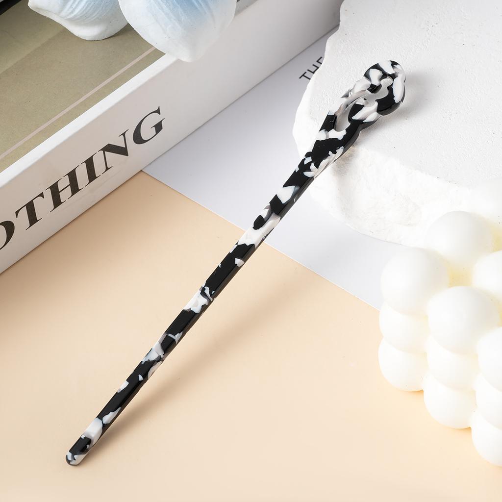 Cloud Chinese Hair Stick Vintage Acetate Marbled Women Hairpins Headdress Headwear Hair Stick Bun Jewelry Hair Accessories