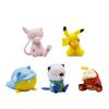 Pikachu 5pcs Sleeping Action Figure Capsule Toy Anime Collectible Doll