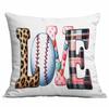 New Baseball Peripheral Printed Pillowcase Home Living Room Sofa Pillowcase Cushion Cover