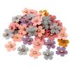 Flower With Rhinestone Applique For Clothes Hat Sewing Patches DIY Headwear Hair Clips Bow Decor Accessories