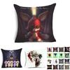 Luxuriöser 18'' Harley Quinn Joker Polyester-Kissenbezug für ultimative Heimdekoration