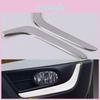 Crv Crv For 2017 2018 2019 2pcslot Car Styling Chrome Silver Front Fog Light Cover Trim