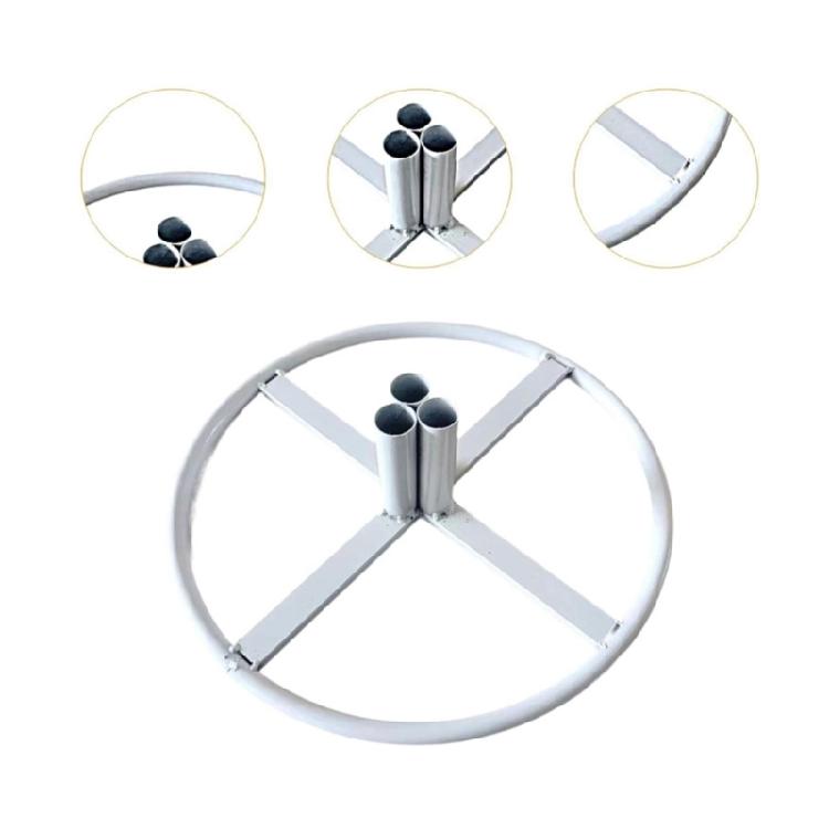 Floor Standing Flower Poles Display Base For Wedding Aisle Markers Reception Centerpieces Permanent Flower Installation