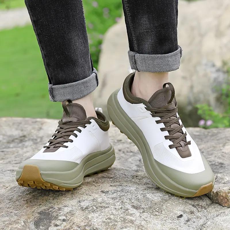 

Походная обувь Кроссовки для мужчин Водонепроницаемые кроссовки Дышащая спортивная обувь для зала Бег трусцой Повседневная Черная Амортизация Мужские Кроссовки для трейлраннинга 39