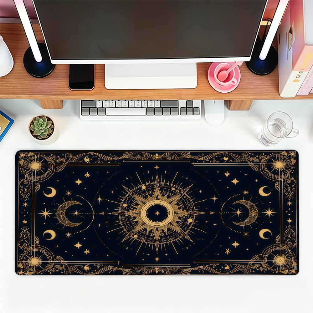 Tappetino Mouse Carta dei Tarocchi Magia Artistica Per Ufficio, Gaming e Tastiere Antiscivolo Grande Impermeabile