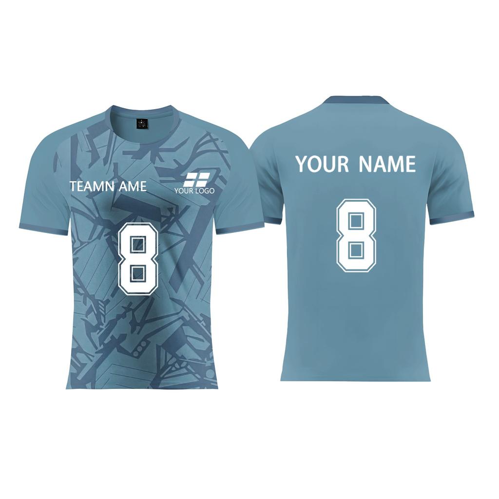 Personalised Shirts Kit Mens Girls With Name Number Custom Football Jerseys For Boys Training Suit