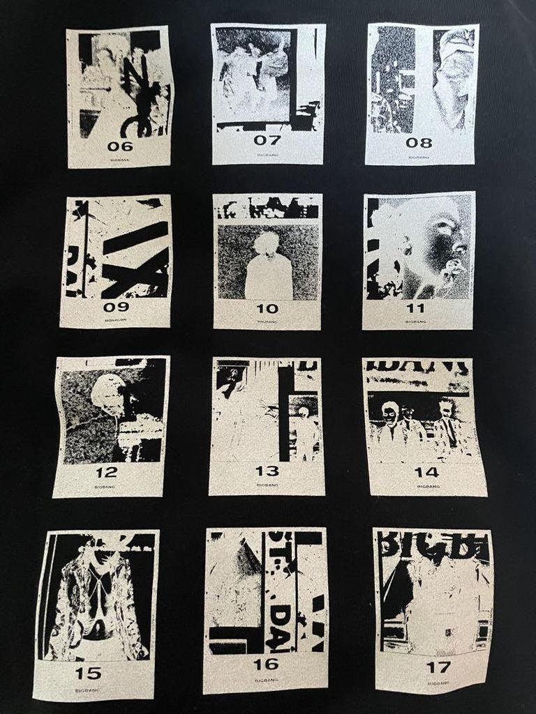 [USED] Excellent Condition NONAGON BIGBANG Black Hoodie